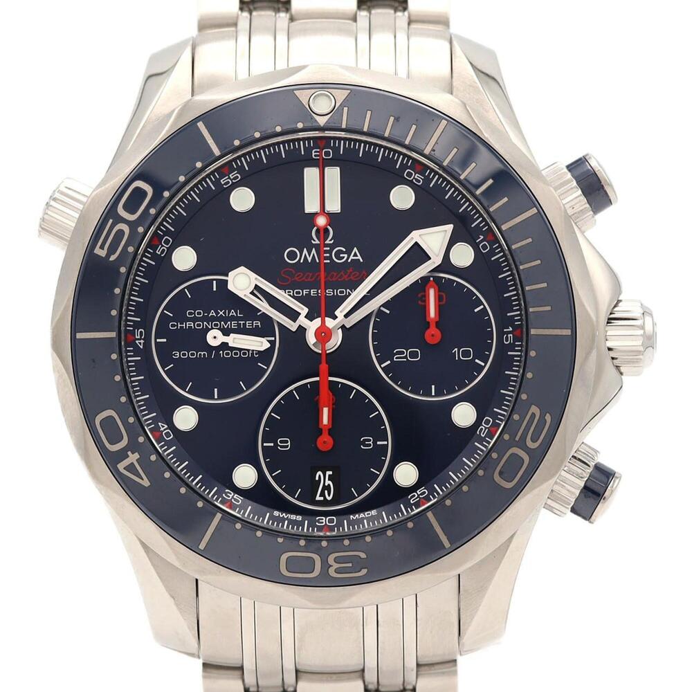Omega Seamaster Pro Chronograph 212.30.42.50.03.001 Stainless Steel Automatic...